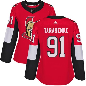 Authentic Adidas Women's Vladimir Tarasenko Ottawa Senators Home Jersey - Red