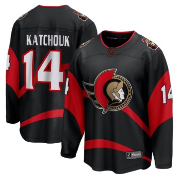 Breakaway Fanatics Branded Men's Boris Katchouk Ottawa Senators Special Edition 2.0 Jersey - Black