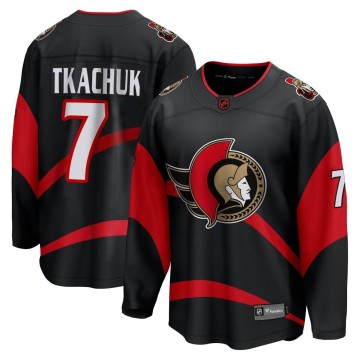 Breakaway Fanatics Branded Men's Brady Tkachuk Ottawa Senators Special Edition 2.0 Jersey - Black