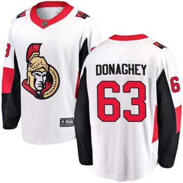 Breakaway Fanatics Branded Men's Cody Donaghey Ottawa Senators Away Jersey - White