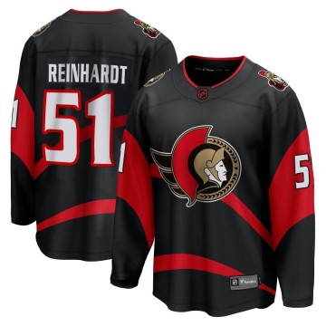 Breakaway Fanatics Branded Men's Cole Reinhardt Ottawa Senators Special Edition 2.0 Jersey - Black