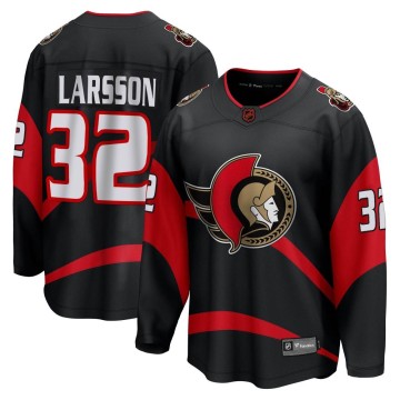 Breakaway Fanatics Branded Men's Jacob Larsson Ottawa Senators Special Edition 2.0 Jersey - Black