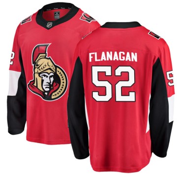 Breakaway Fanatics Branded Men's Kyle Flanagan Ottawa Senators Home Jersey - Red