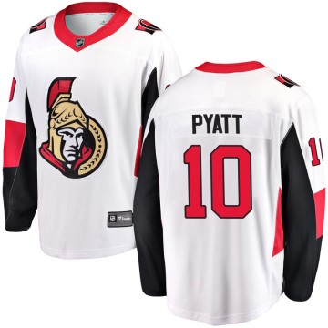 Breakaway Fanatics Branded Men's Tom Pyatt Ottawa Senators Away Jersey - White