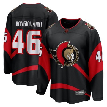 Breakaway Fanatics Branded Men's Wyatt Bongiovanni Ottawa Senators Special Edition 2.0 Jersey - Black