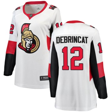 Breakaway Fanatics Branded Women's Alex DeBrincat Ottawa Senators Away Jersey - White