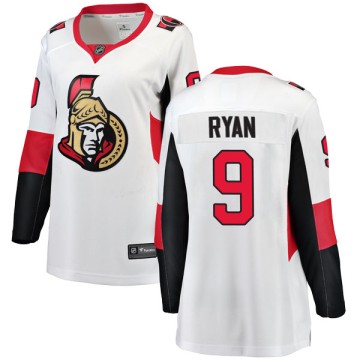 Breakaway Fanatics Branded Women's Bobby Ryan Ottawa Senators Away Jersey - White