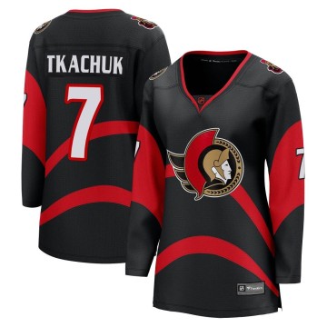Breakaway Fanatics Branded Women's Brady Tkachuk Ottawa Senators Special Edition 2.0 Jersey - Black