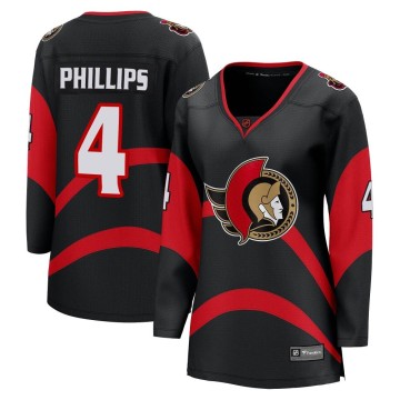 Breakaway Fanatics Branded Women's Chris Phillips Ottawa Senators Special Edition 2.0 Jersey - Black