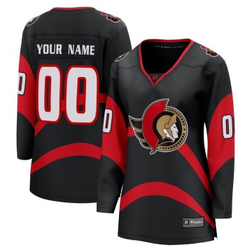 Breakaway Fanatics Branded Women's Custom Ottawa Senators Custom Special Edition 2.0 Jersey - Black
