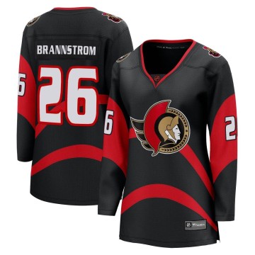 Breakaway Fanatics Branded Women's Erik Brannstrom Ottawa Senators Special Edition 2.0 Jersey - Black