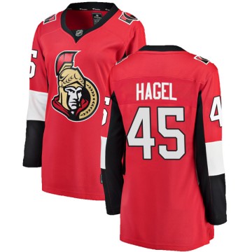 Breakaway Fanatics Branded Women's Marc Hagel Ottawa Senators Home Jersey - Red