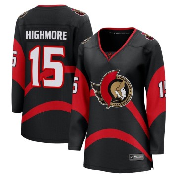 Breakaway Fanatics Branded Women's Matthew Highmore Ottawa Senators Special Edition 2.0 Jersey - Black