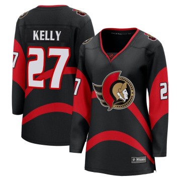 Breakaway Fanatics Branded Women's Parker Kelly Ottawa Senators Special Edition 2.0 Jersey - Black