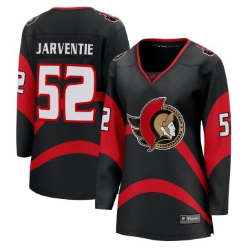 Breakaway Fanatics Branded Women's Roby Jarventie Ottawa Senators Special Edition 2.0 Jersey - Black