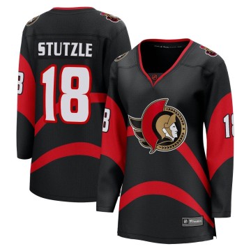 Breakaway Fanatics Branded Women's Tim Stutzle Ottawa Senators Special Edition 2.0 Jersey - Black