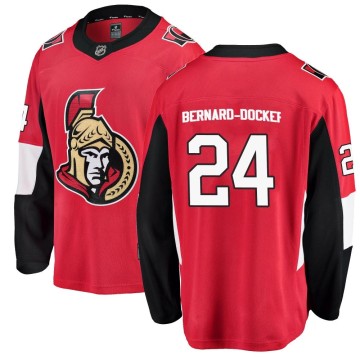 Breakaway Fanatics Branded Youth Jacob Bernard-Docker Ottawa Senators Home Jersey - Red