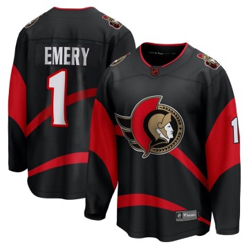 Breakaway Fanatics Branded Youth Ray Emery Ottawa Senators Special Edition 2.0 Jersey - Black