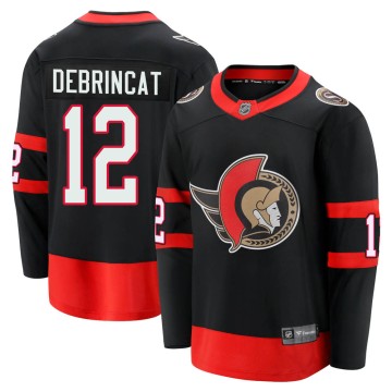 Premier Fanatics Branded Men's Alex DeBrincat Ottawa Senators Breakaway 2020/21 Home Jersey - Black