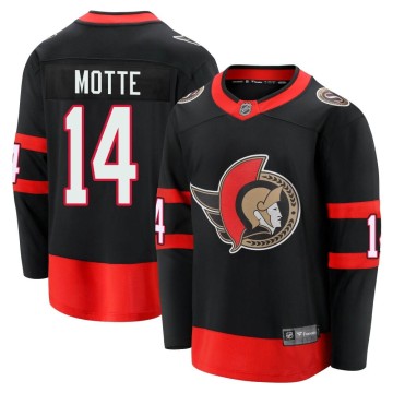 Premier Fanatics Branded Men's Tyler Motte Ottawa Senators Breakaway 2020/21 Home Jersey - Black